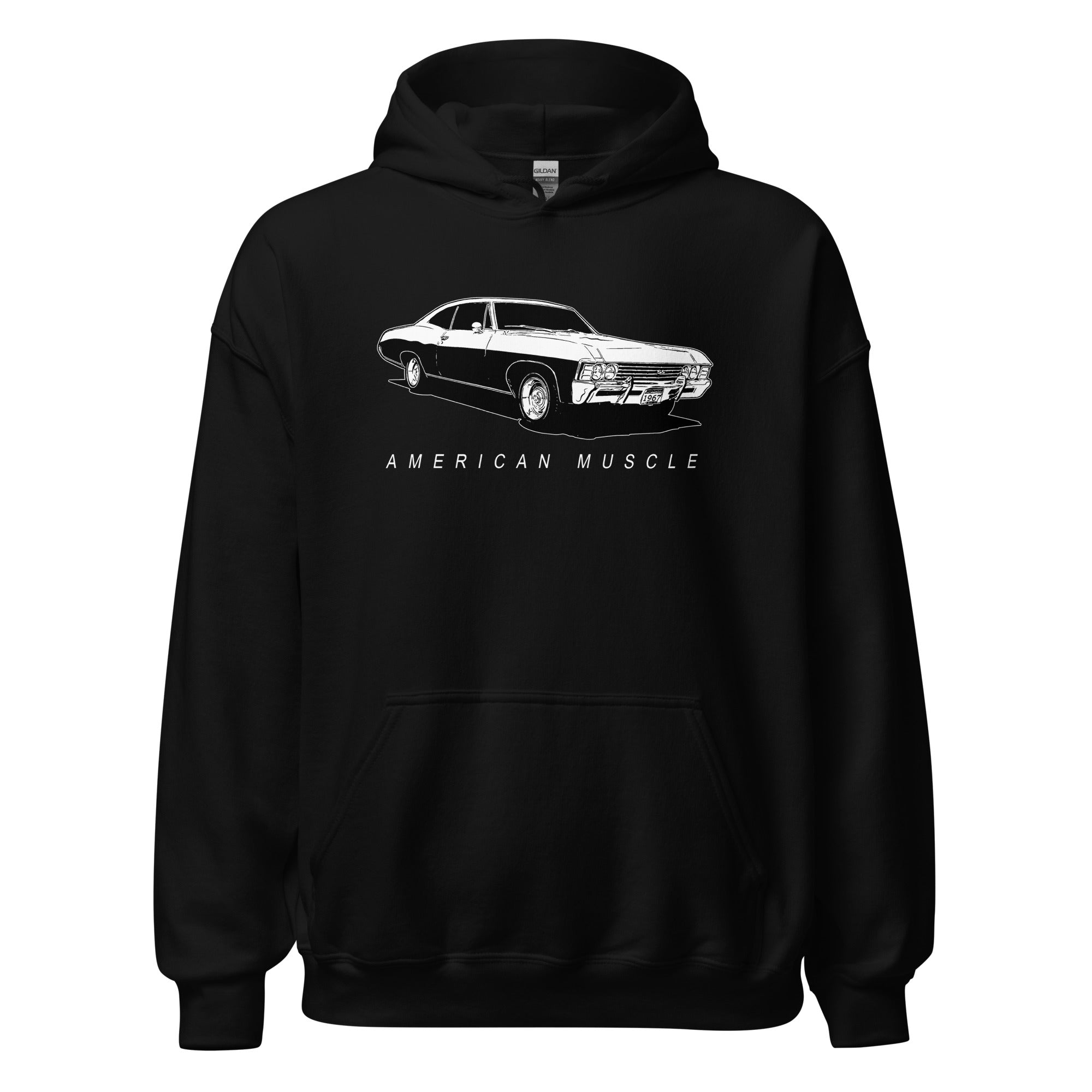 1967 Impala Hoodie American Muscle Car Sweatshirt