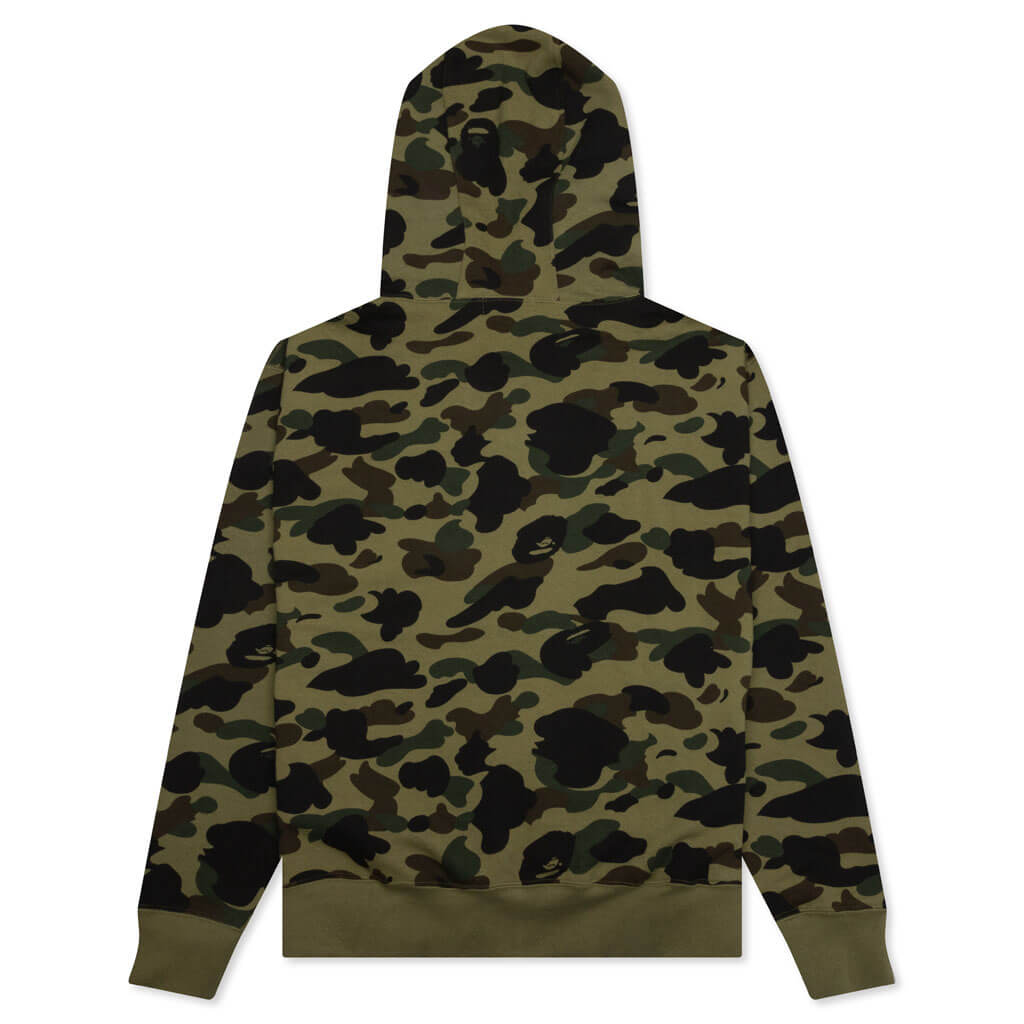 1st Camo Full Zip Hoodie - Green