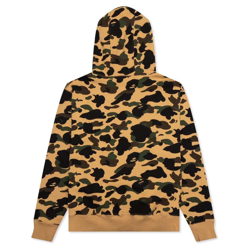 1st Camo Full Zip Hoodie - Yellow