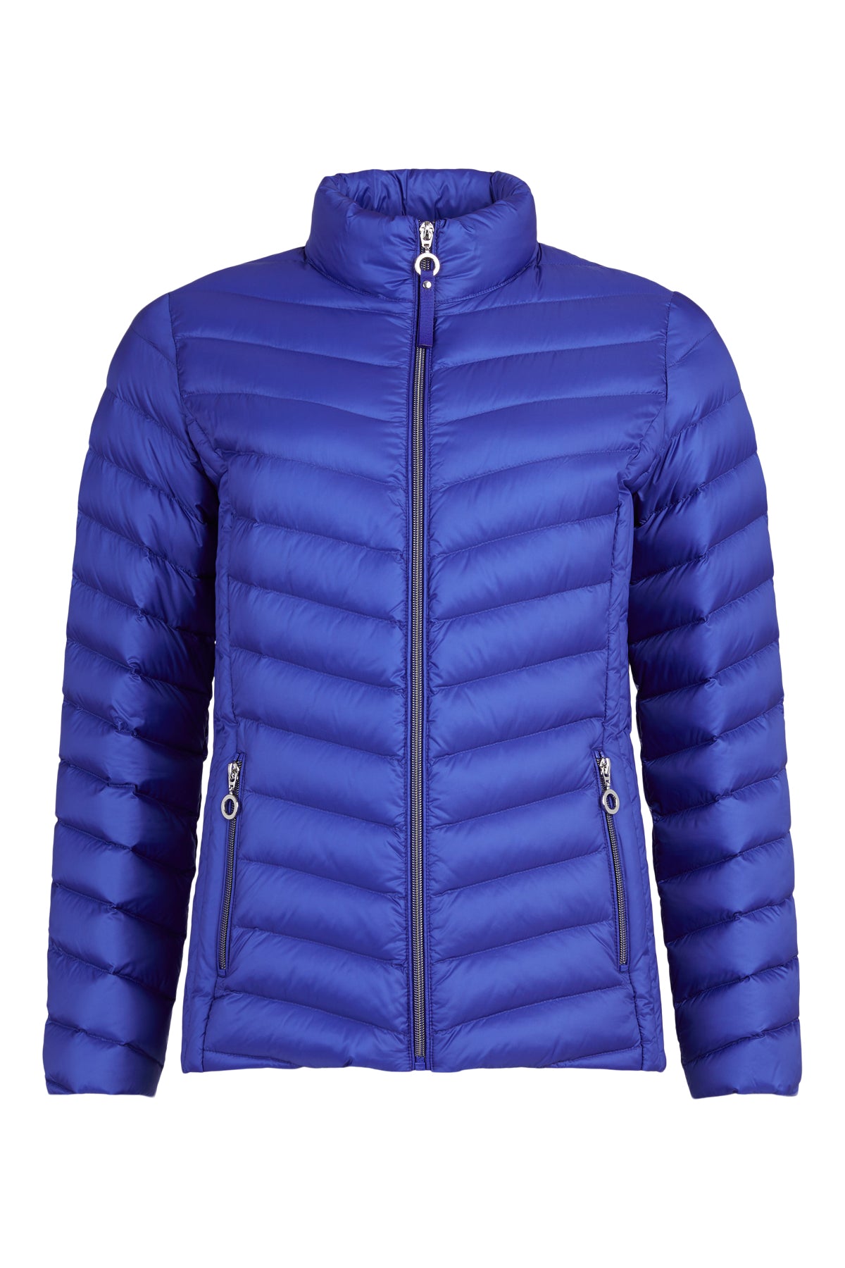 628- Royal Blue Down Jacket - Frandsen