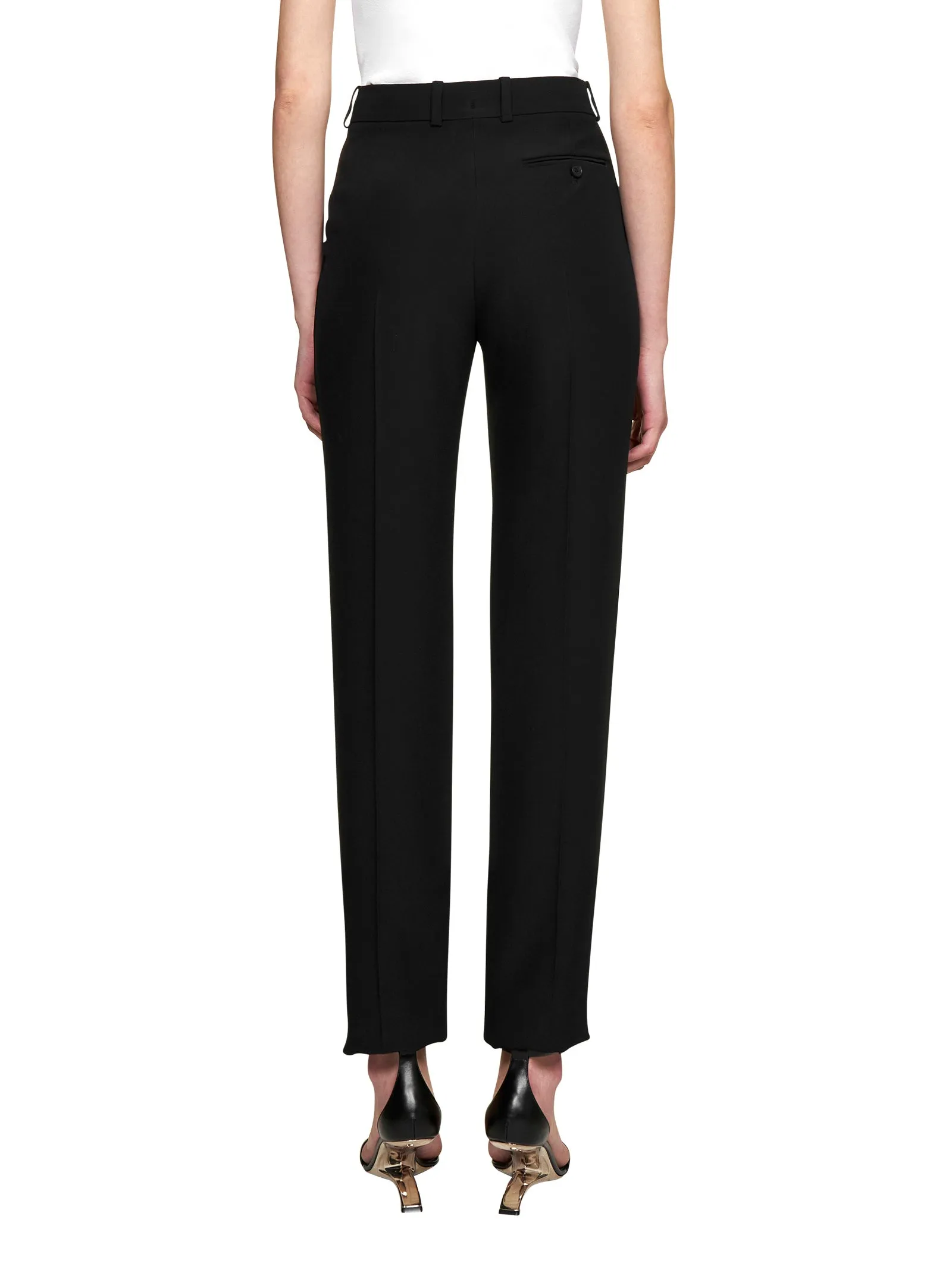 Alexander McQueen Straight Leg Tailored Pants