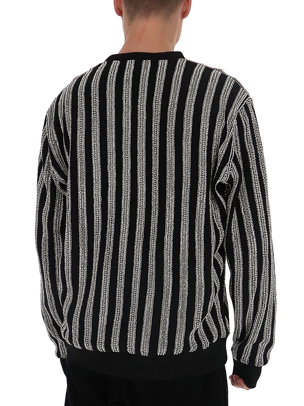 Amen Striped Crewneck Sweater