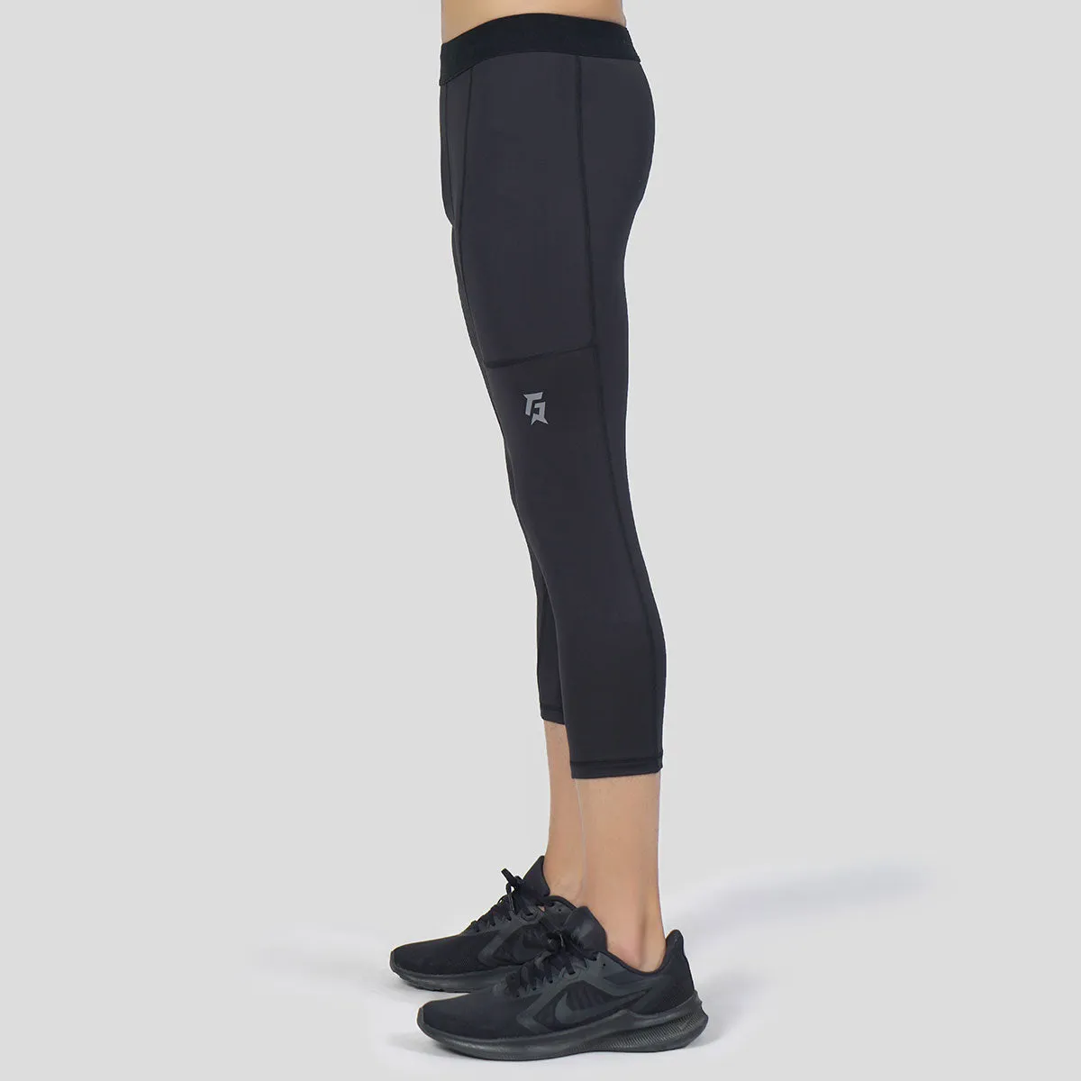 Armour Compression 3/4 Pants (Black)