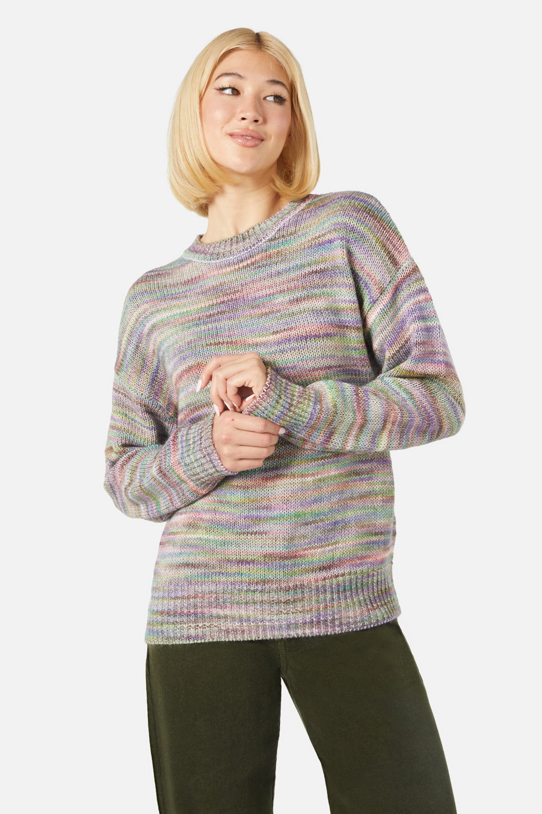 Aspen Knit Sweater Lilac