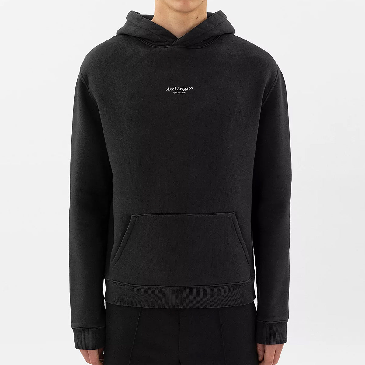 Axel Arigato - Focus Logo Hoodie in Faded Black