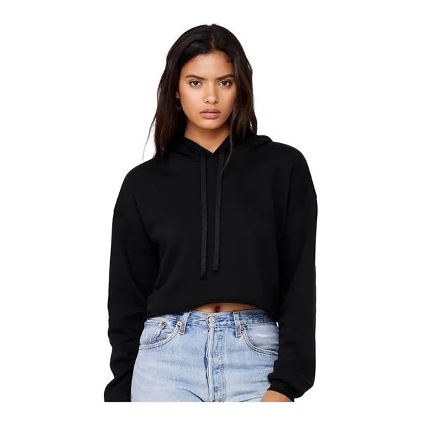 BELLA + CANVAS Women's Crop Fleece Hoodie