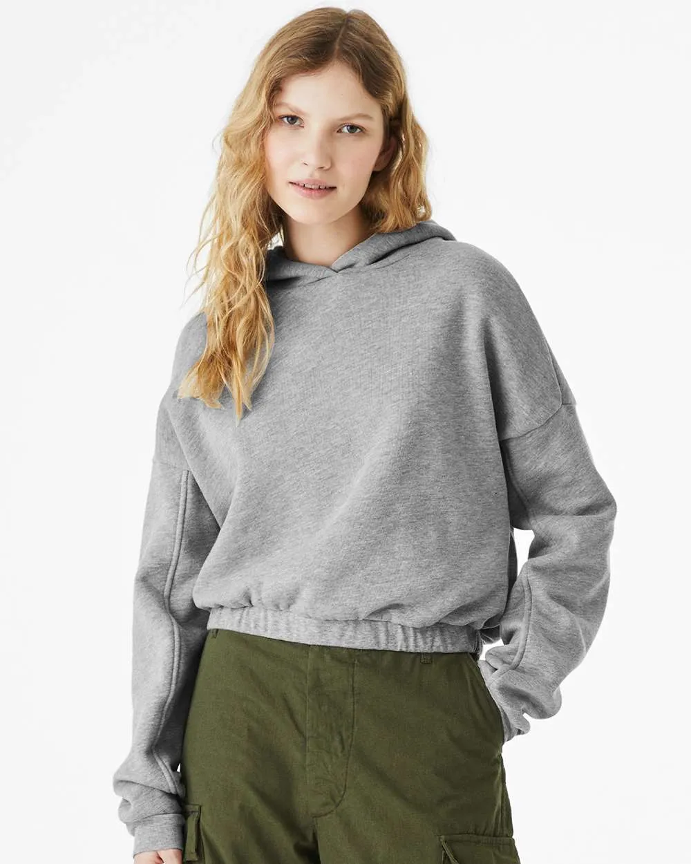 BELLA + CANVAS  Women's Fleece Cinched Hoodie