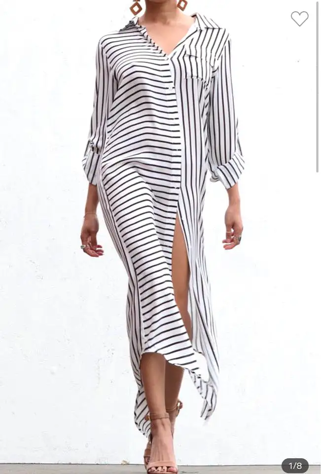 Bottom down woven dress