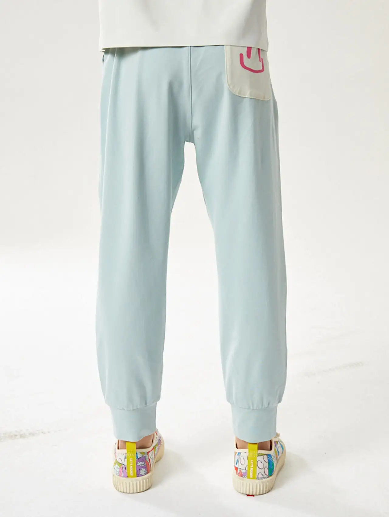 Breathable Cotton Family Matching Sweatpants