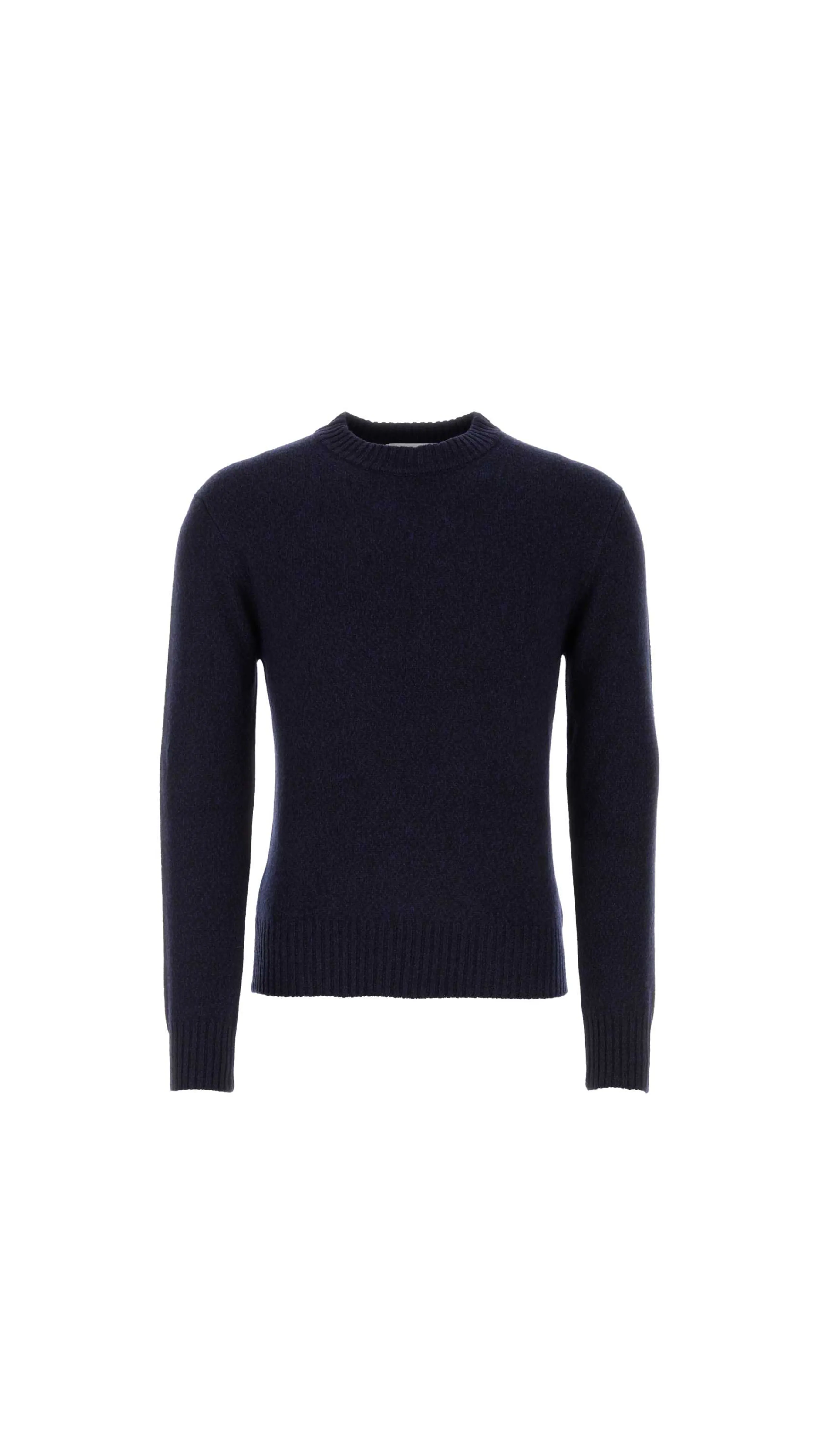 Cashmere Blend Sweater - Blue