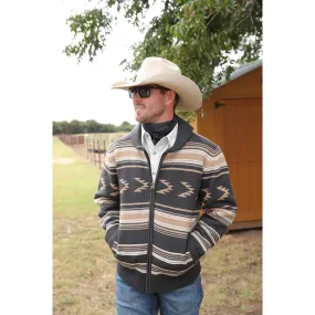 Cinch Men's Charcoal Pullover Sweater