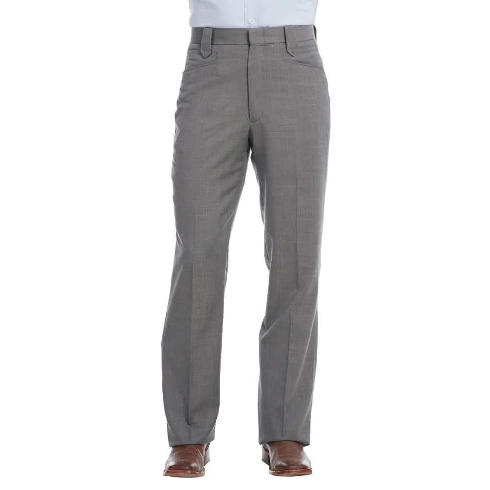 Circle S Mens Steel Grey Dress Ranch Pants | Shop Now