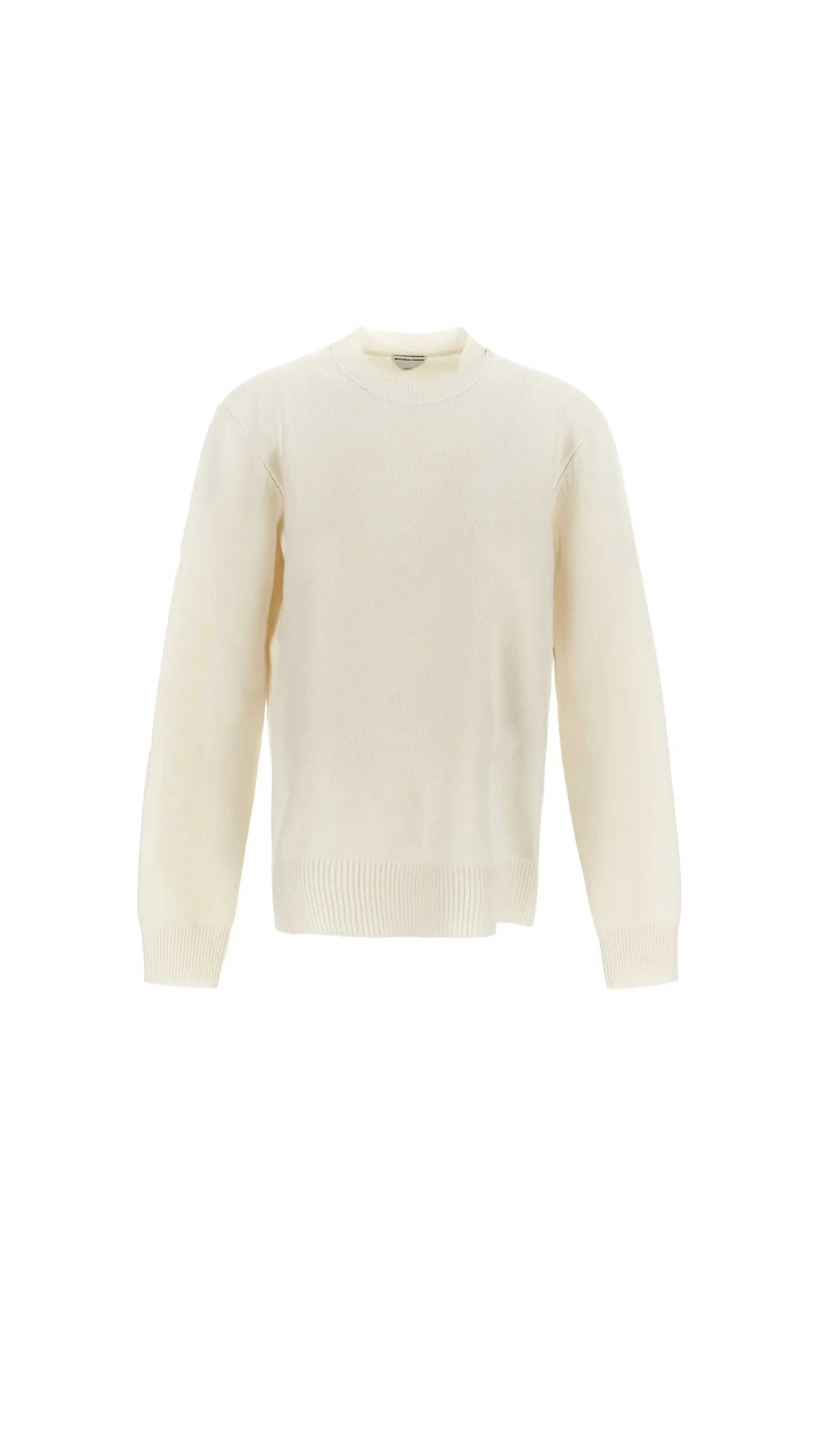 Classic Cashmere Sweater - White