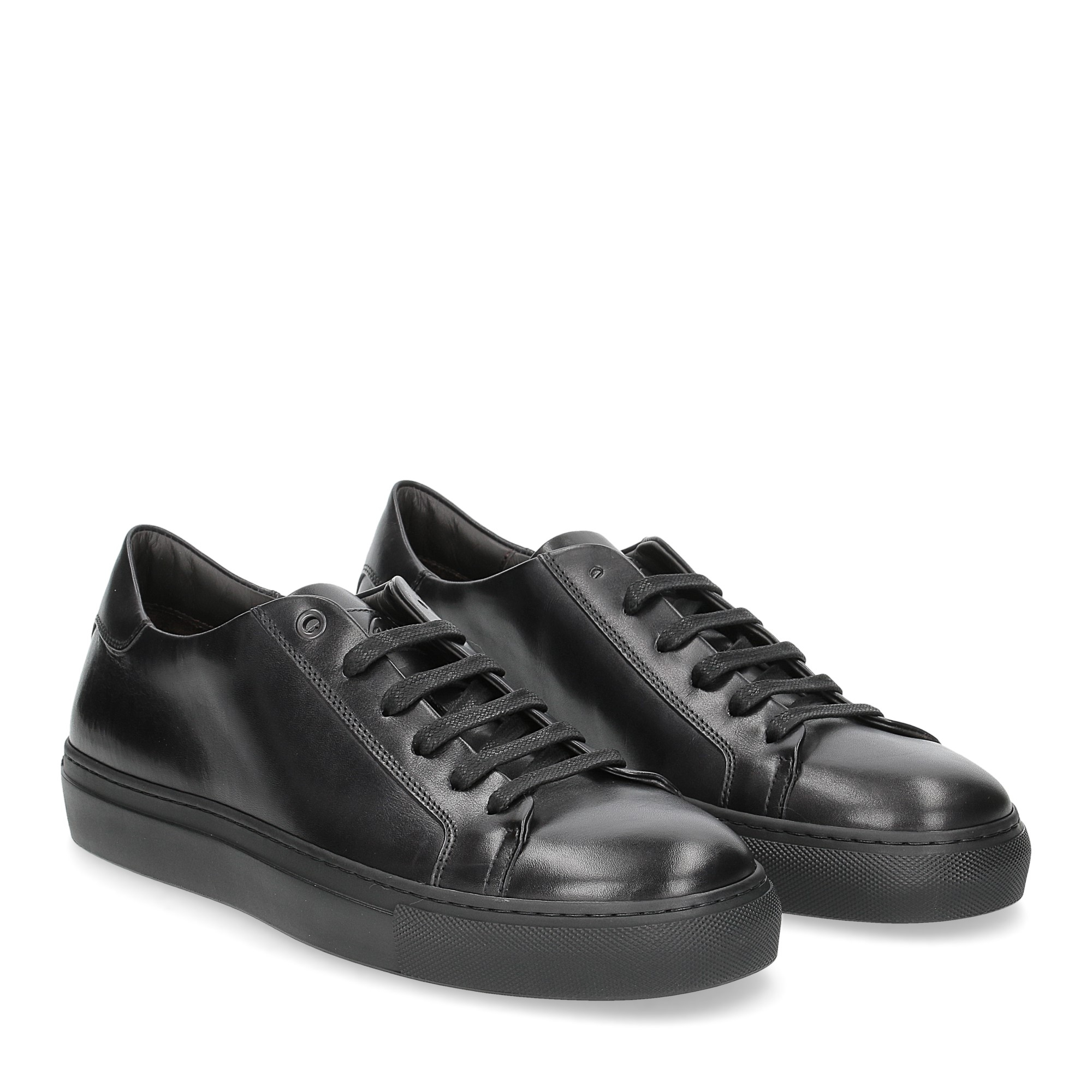 Corvari sneaker 1215 pelle nera - Al Siletto | Al Siletto