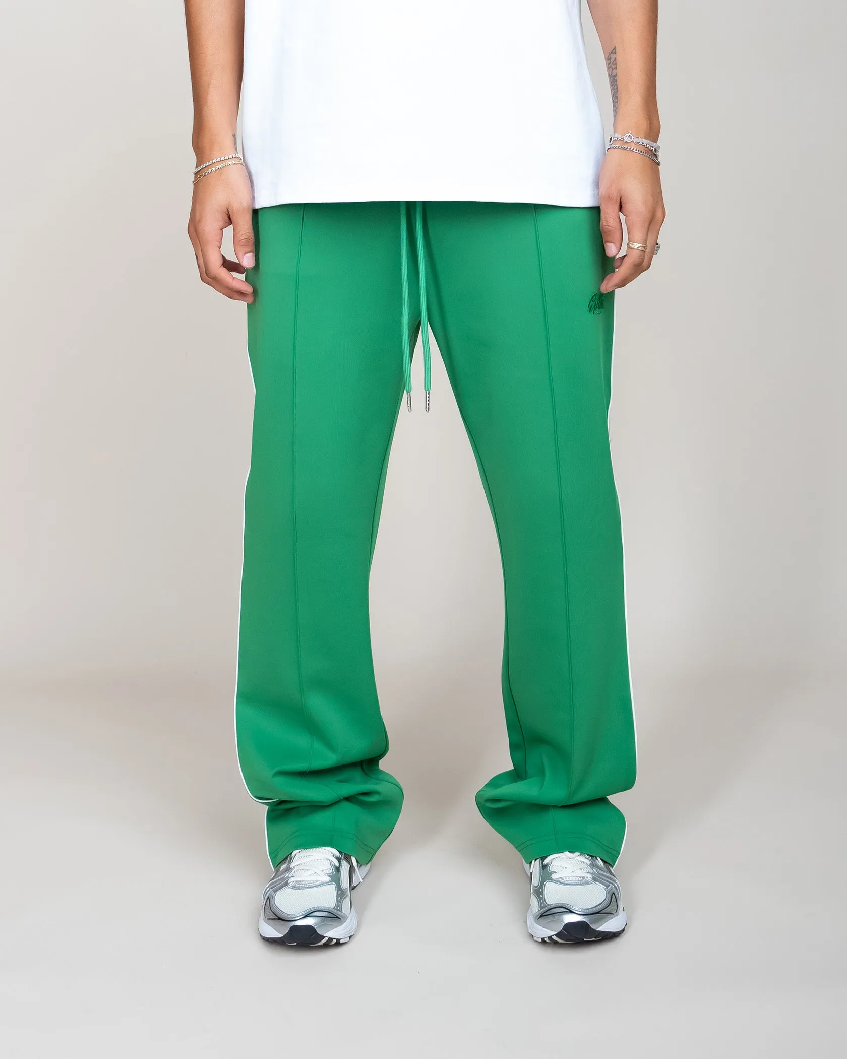 EPTM PERFECT PIPING TRACK PANTS-GREEN