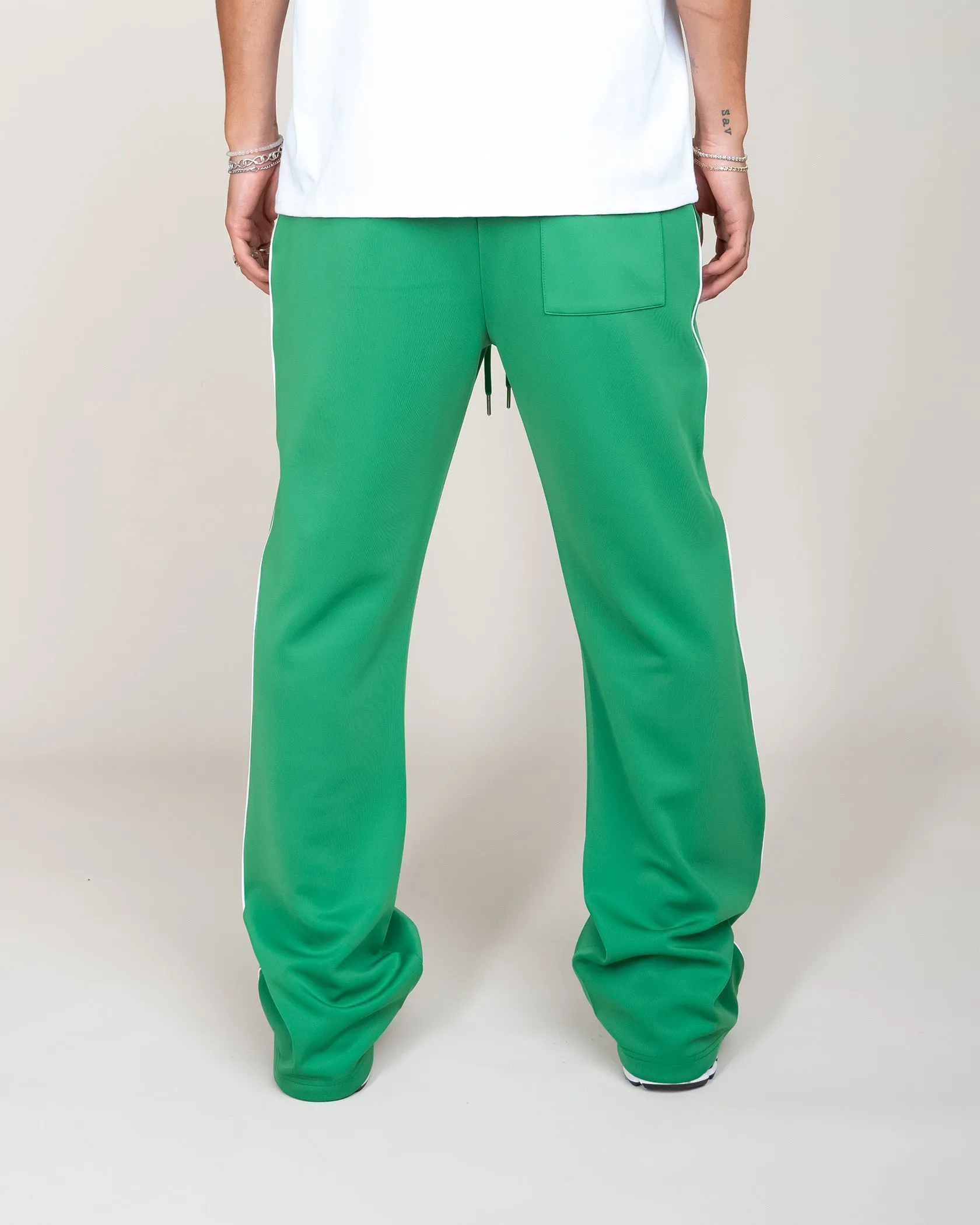 EPTM PERFECT PIPING TRACK PANTS-GREEN