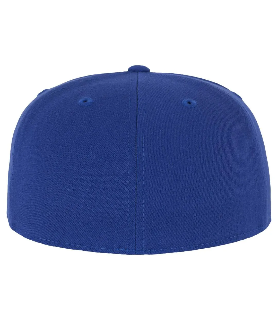 Flexfit unisex premium 210 fitted flat peak cap royal blue Yupoong