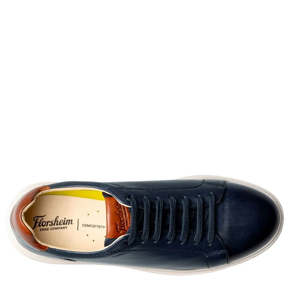 FLORSHEIM  MENS SOCIAL LACE TO TOE SNEAKER