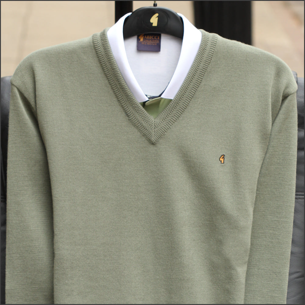 Gabicci K01 Olive V Neck*