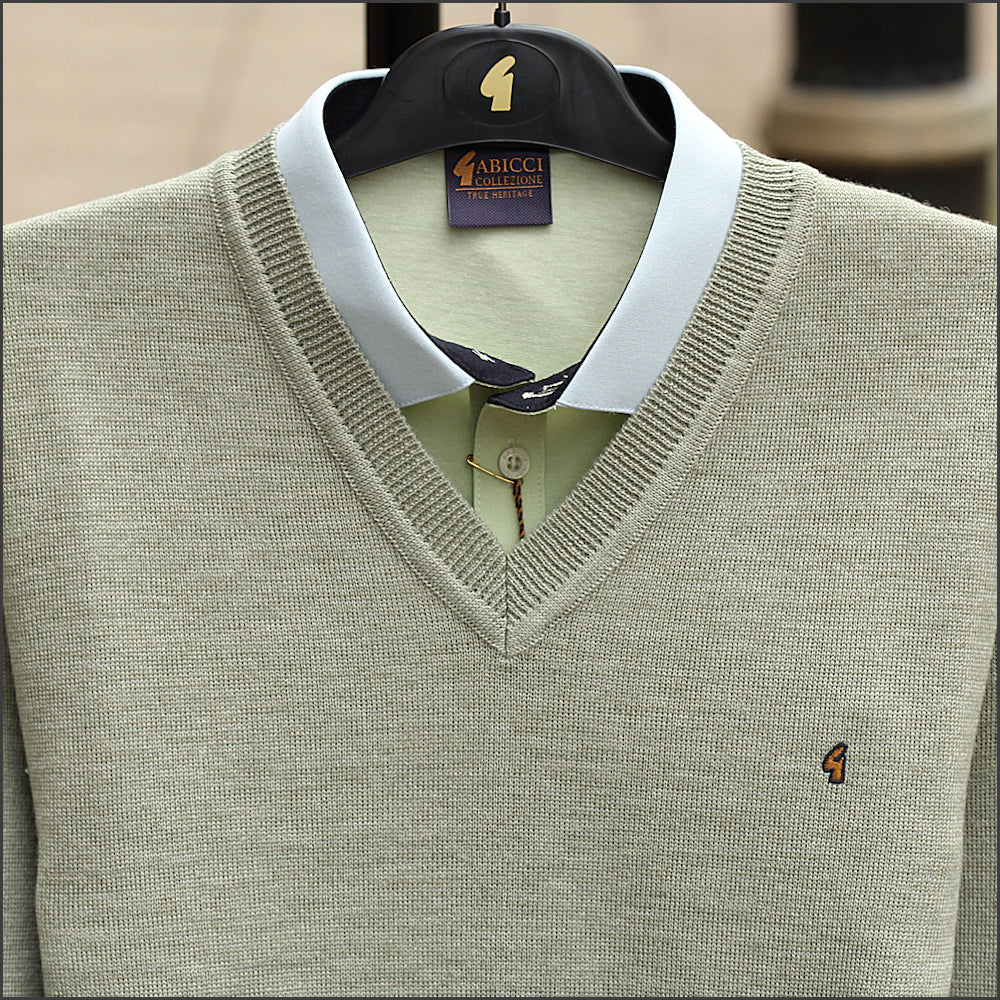 Gabicci K01 Pistachio V Neck*