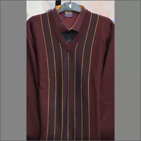 Gabicci M08 Oxblood V Neck<>