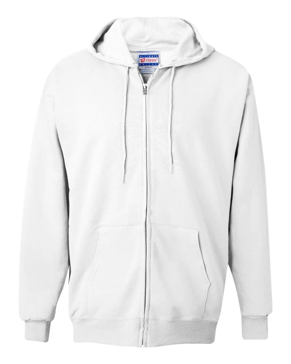 Hanes Ultimate Cotton Full-Zip Hooded Sweatshirt