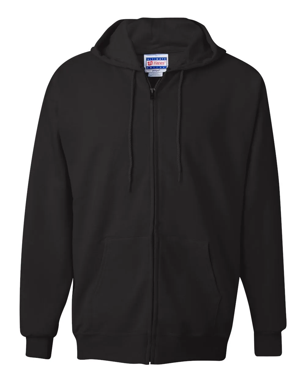 Hanes Ultimate Cotton Full-Zip Hooded Sweatshirt