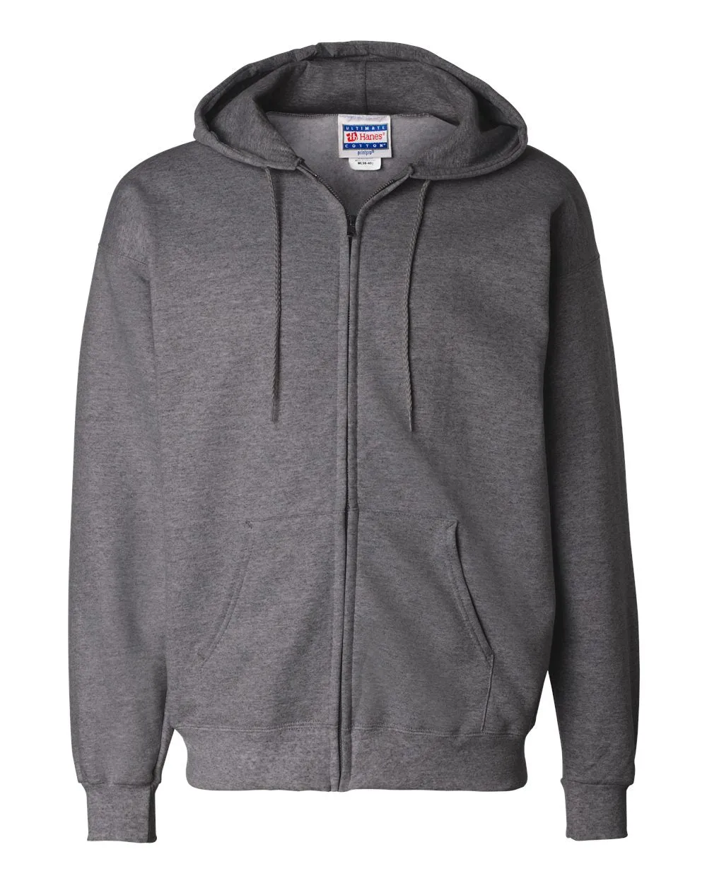 Hanes Ultimate Cotton Full-Zip Hooded Sweatshirt