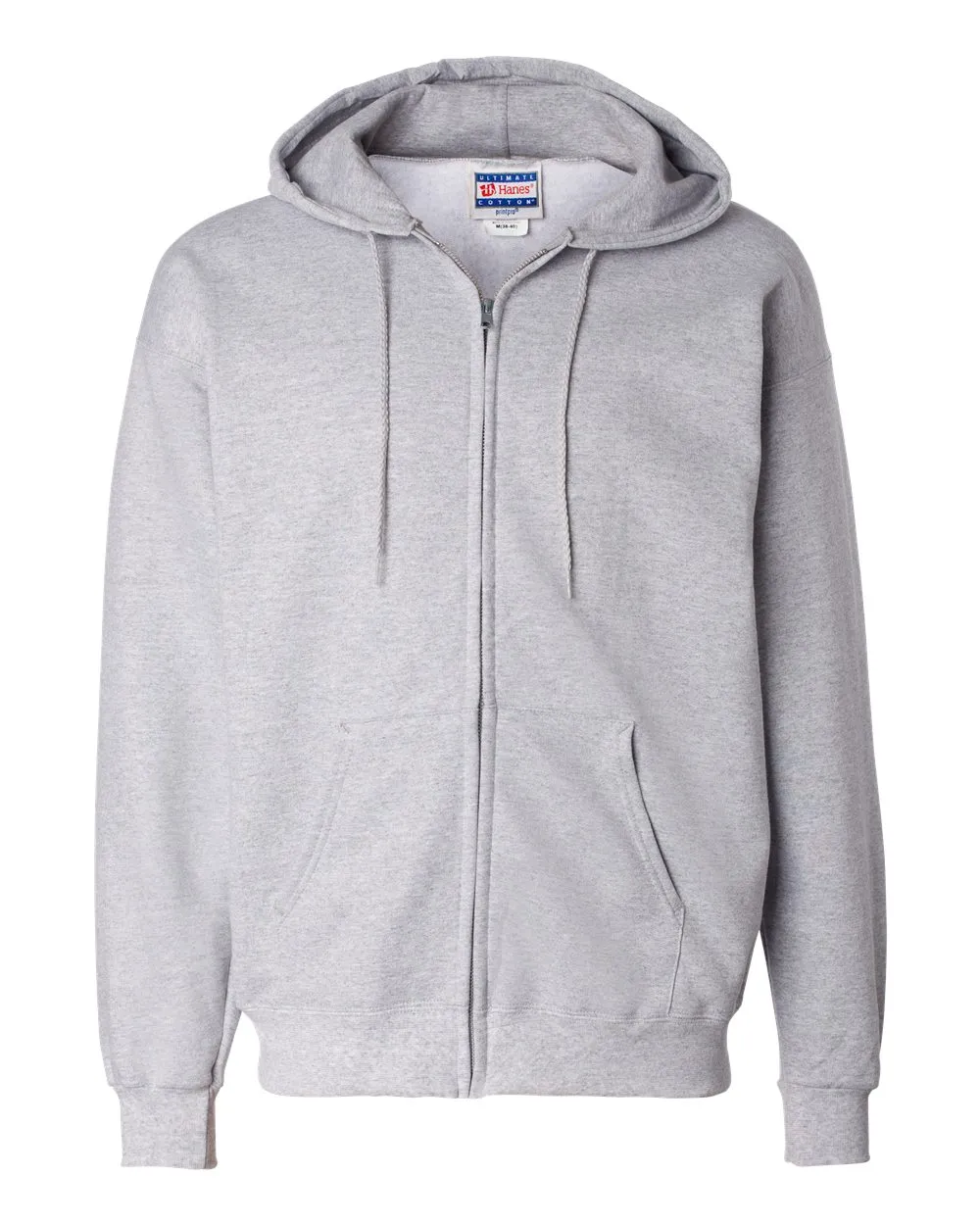 Hanes Ultimate Cotton Full-Zip Hooded Sweatshirt