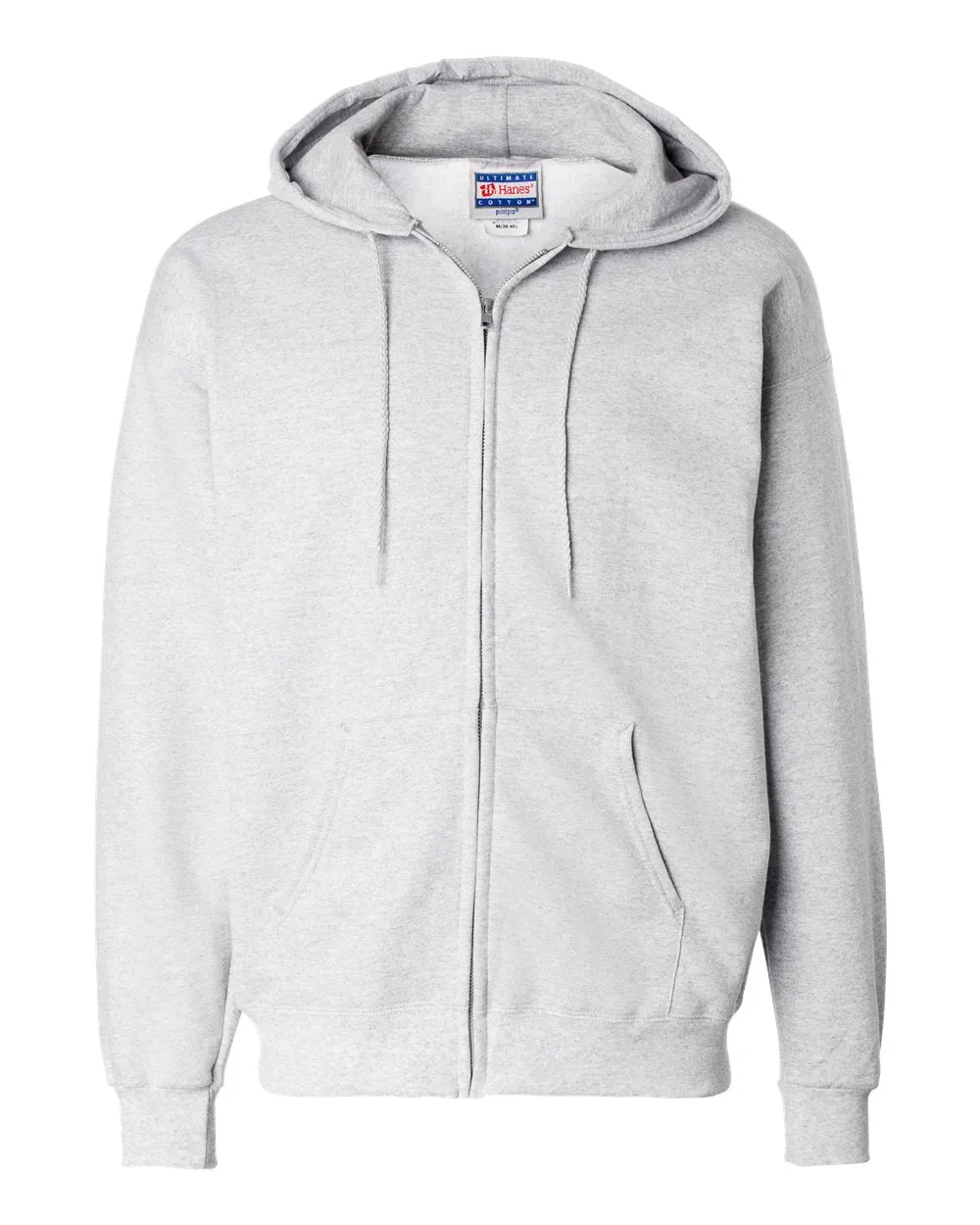 Hanes Ultimate Cotton Full-Zip Hooded Sweatshirt