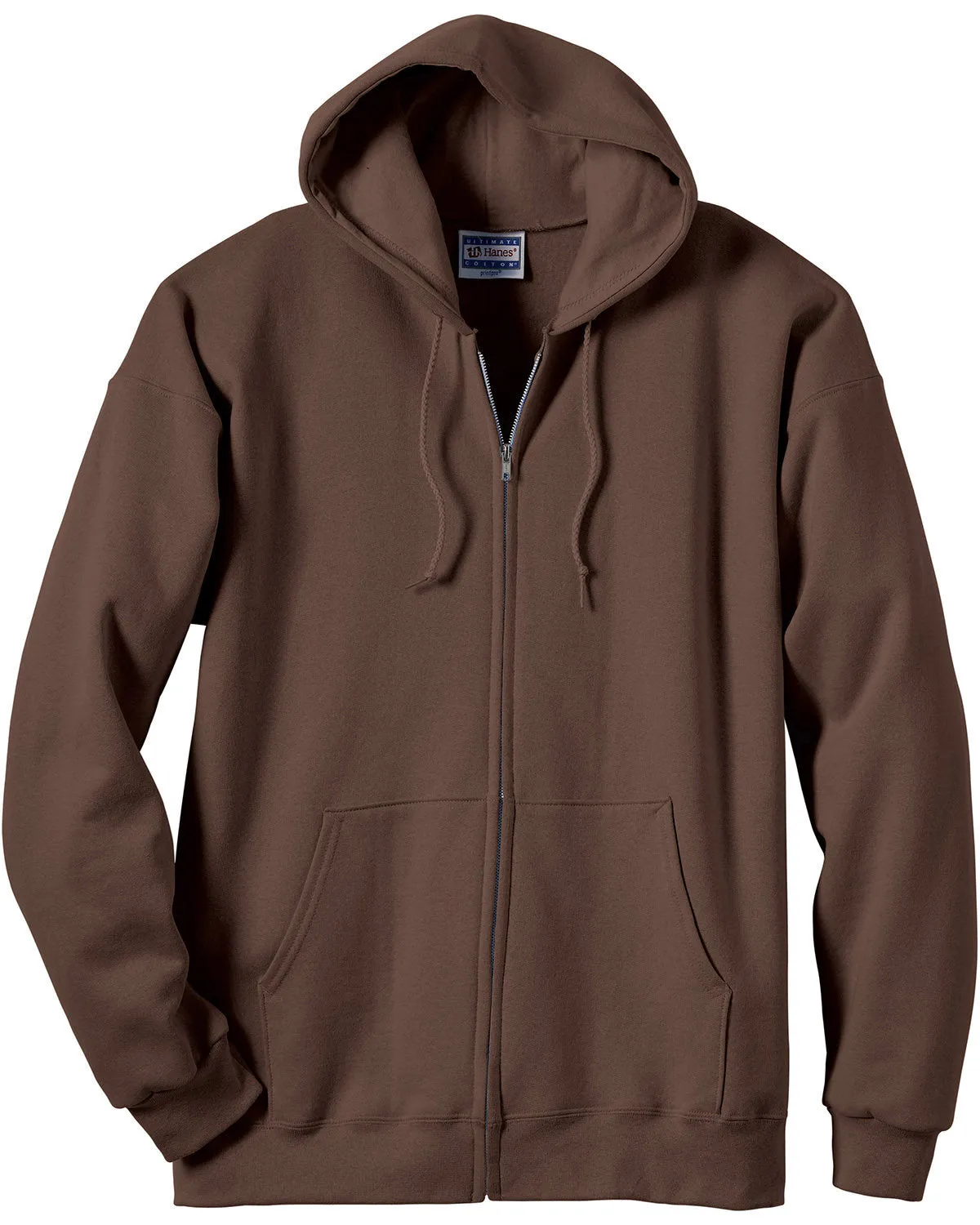 Hanes Ultimate Cotton Full-Zip Hooded Sweatshirt