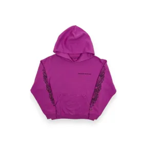 Hoodie CHROME HEARTS Matty Boy Purple Vintage