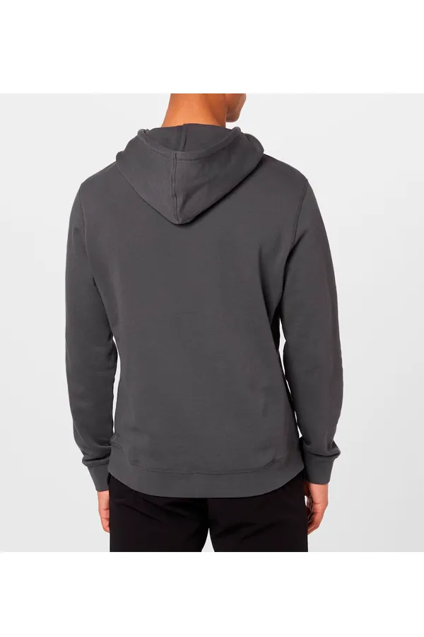 Hugo Boss Patch Wetalk Logo Hoodie Dark Grey