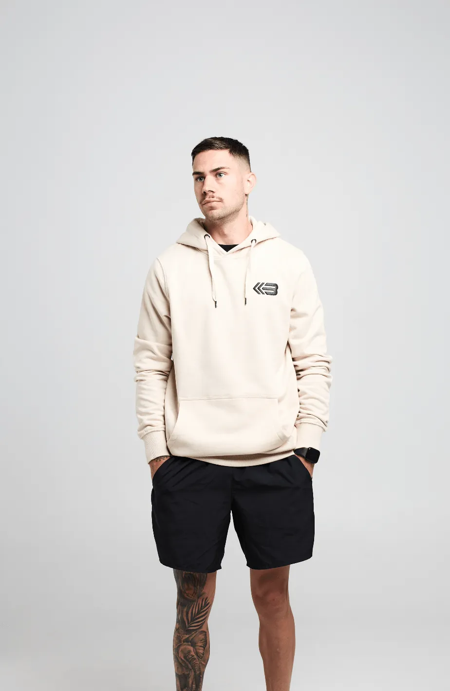 'Icon' Organic Hoodie - Sand