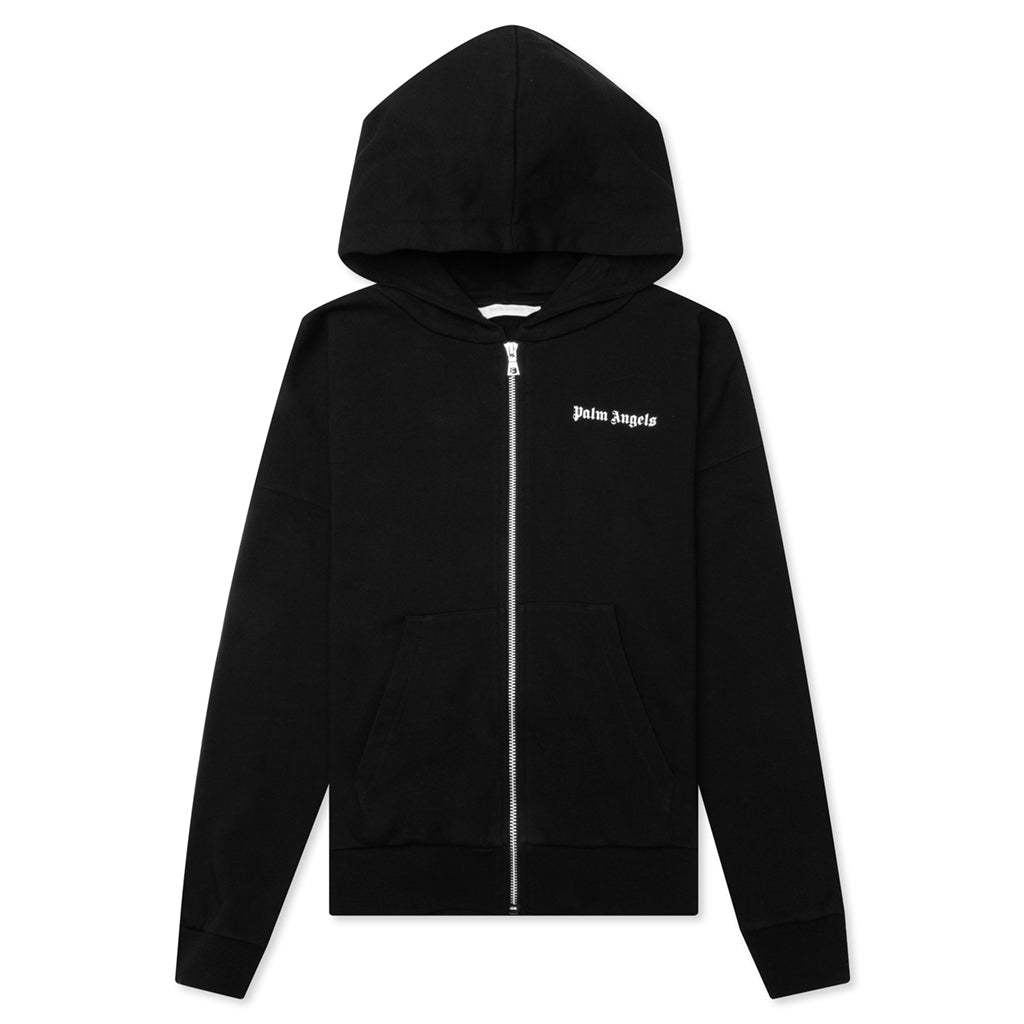 Kid's Classic Overlord Zip Hoodie - Black/White