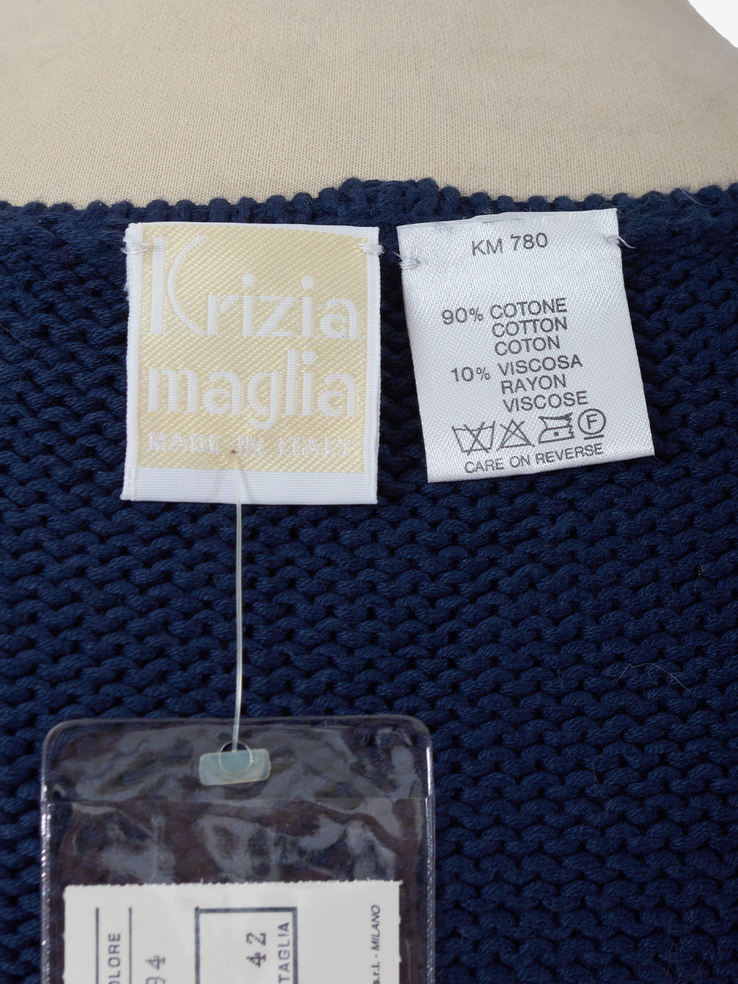 Krizia Chunky Knit Sweater