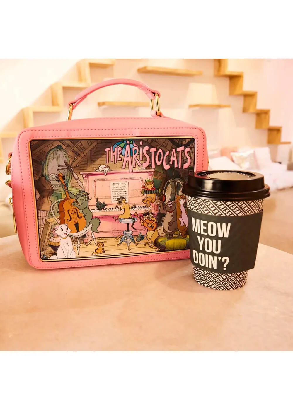 Loungefly Disney Aristocats Lunchbox Crossbody Bag