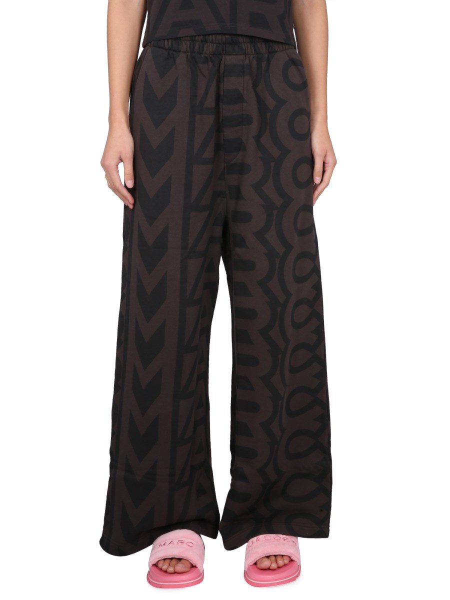 MARC JACOBS    OVERSIZED PANTS WITH LOGO