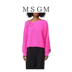 MSGM  |Plain V-neck & Crew neck