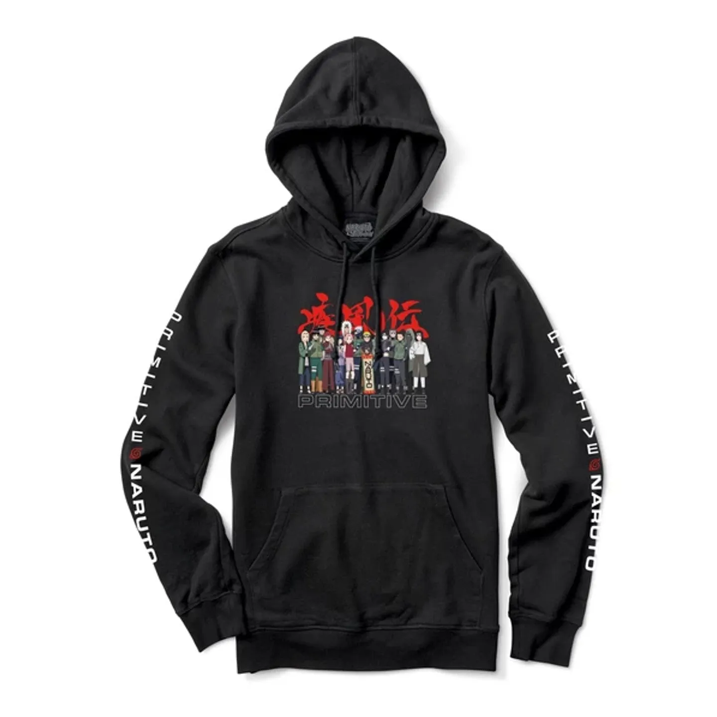 Naruto x Primitive Leaf Village Hooded Sweatshirt