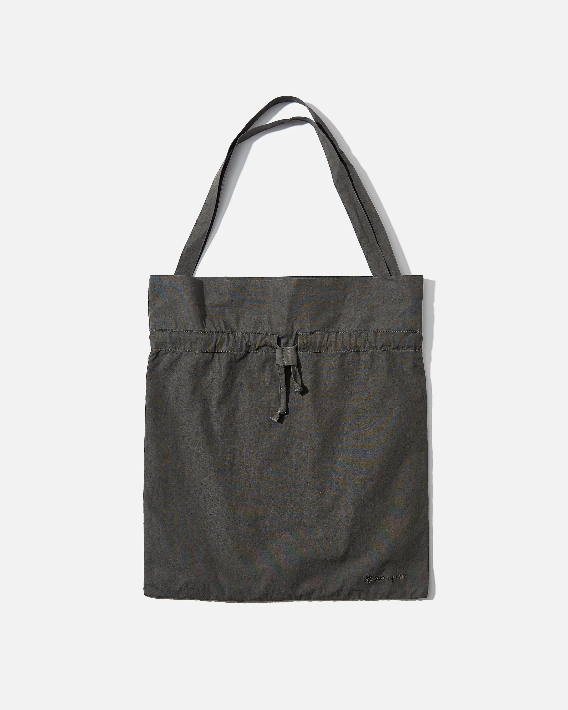 Natural-Dyed Recycled Cotton Multi Bag - Dark Olive