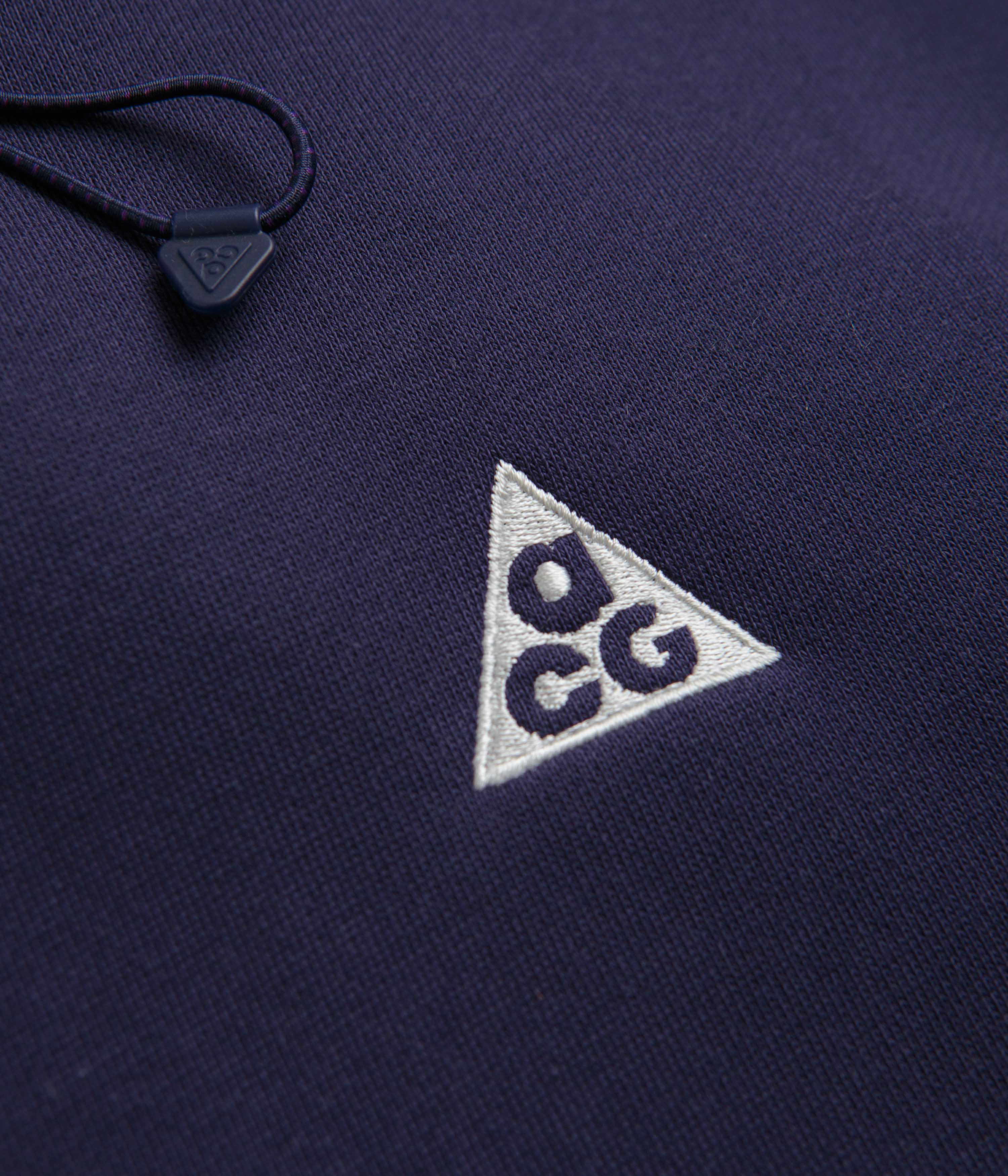 Nike ACG Tuff Fleece Hoodie - Purple Ink / Summit White / Summit White