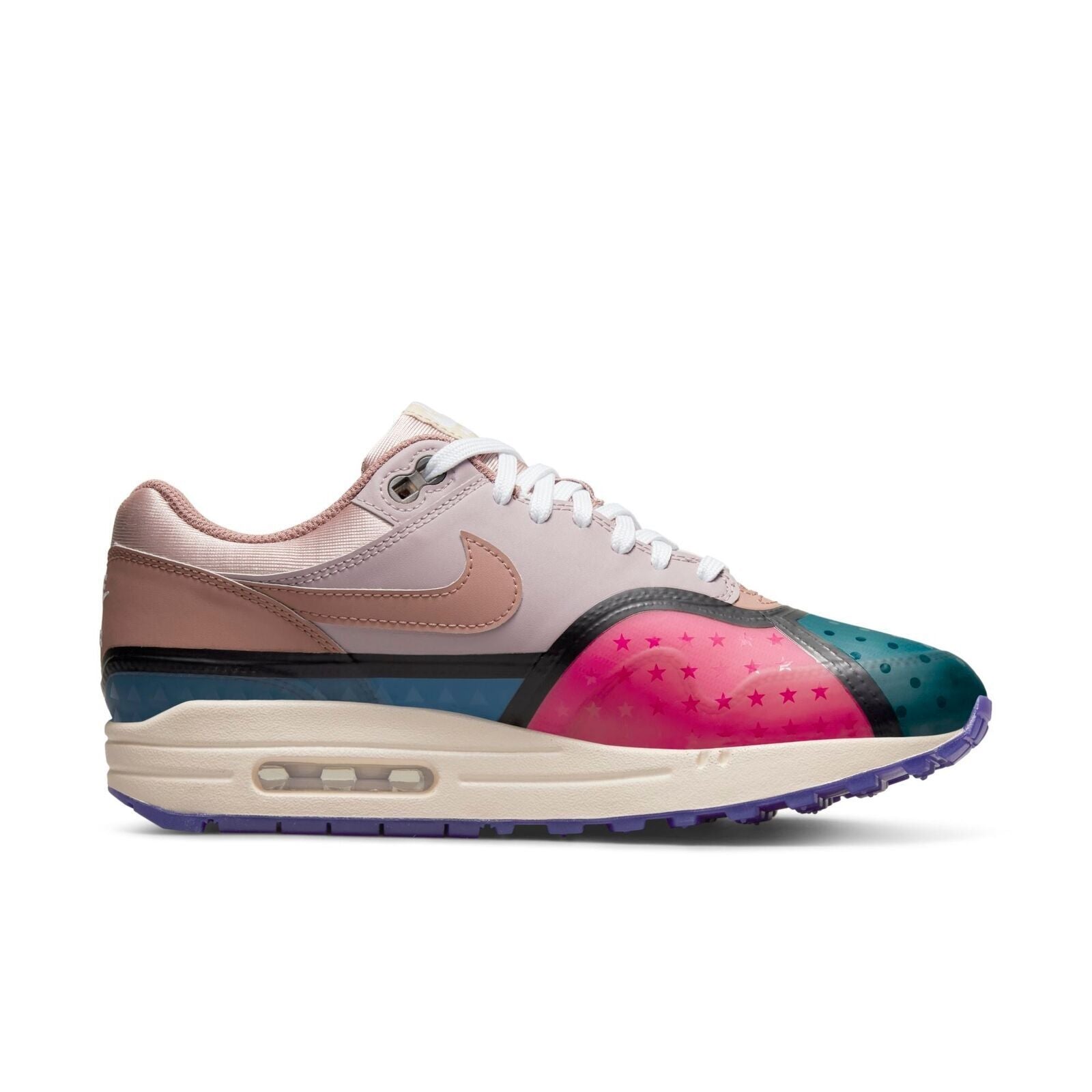 Nike Air Max 1 Premium Plum Fog Fossil Rose (Women's)