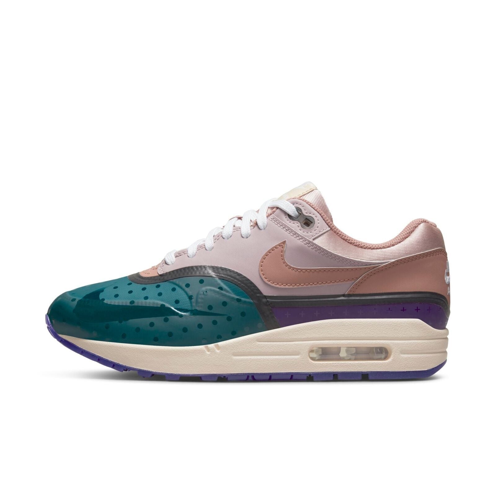 Nike Air Max 1 Premium Plum Fog Fossil Rose (Women's)