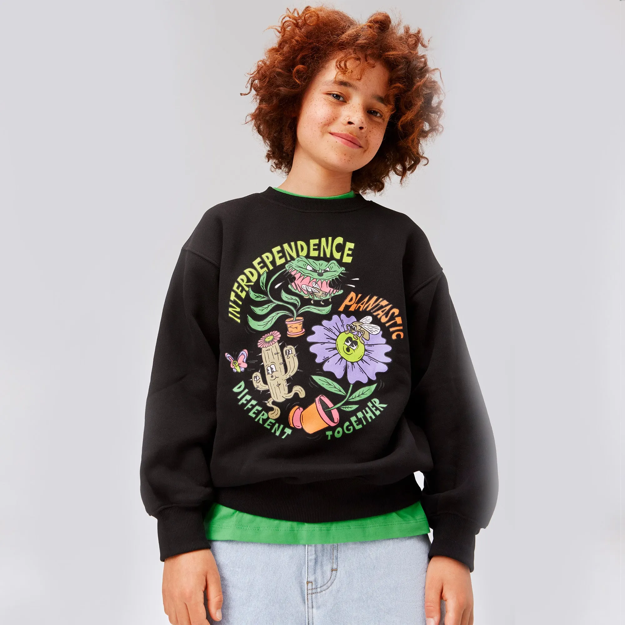 Plantastic black Monti Sweater