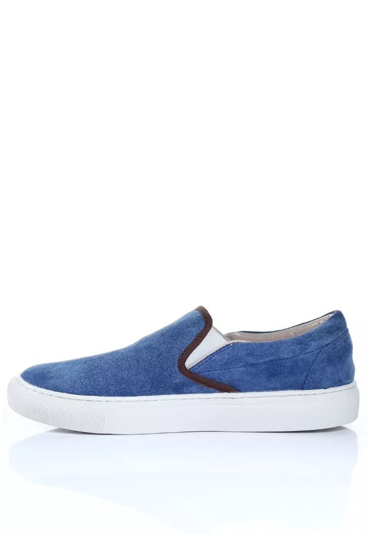 PRODUIT PARFAIT Suede Slip On Sneaker