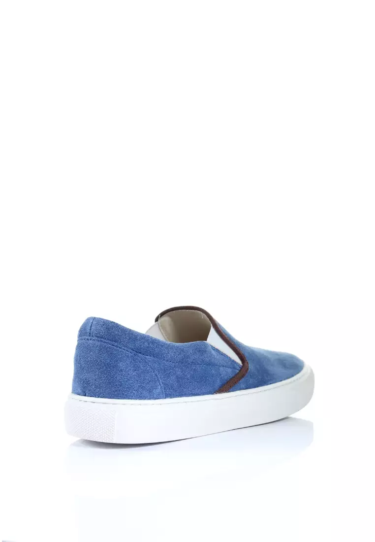 PRODUIT PARFAIT Suede Slip On Sneaker