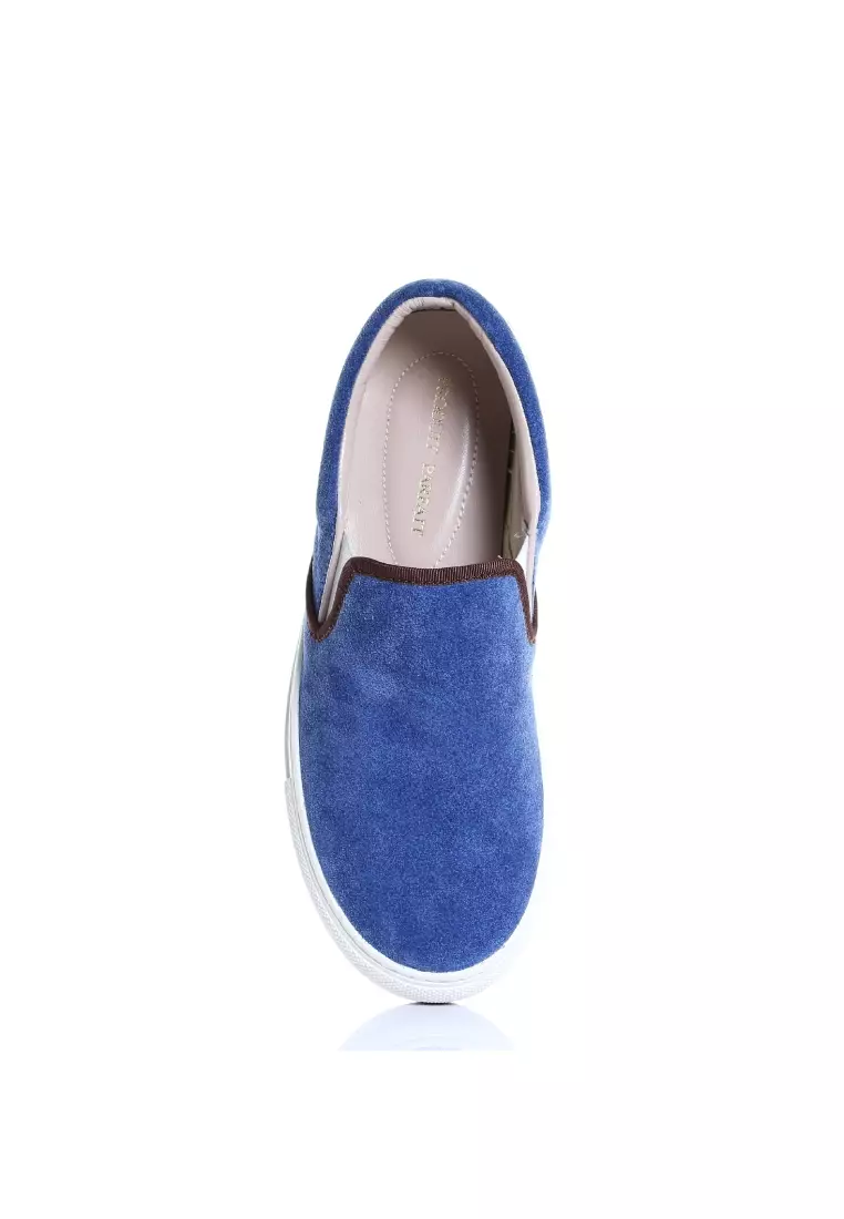 PRODUIT PARFAIT Suede Slip On Sneaker