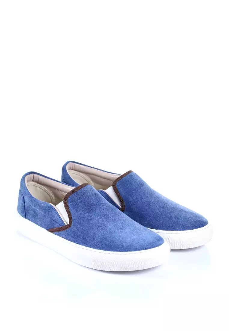 PRODUIT PARFAIT Suede Slip On Sneaker