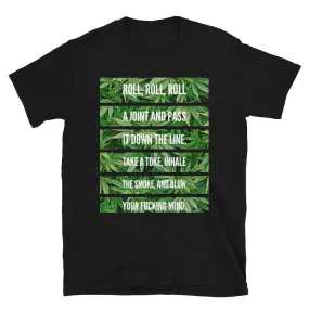 Roll A Joint Funny Weed Short-Sleeve Unisex T-Shirt